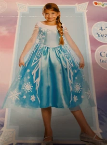 Disney Frozen Elsa child costume with detachable cape - Picture 1 of 3