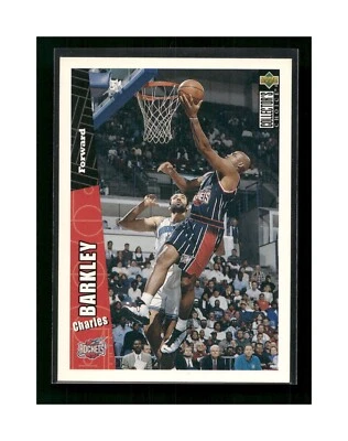 1996-97 Collector's Choice Houston Rockets Basketball Card #248 Charles Barkley - Image 1 of 4