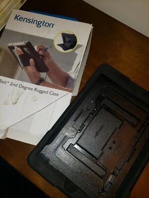 NEW Kensington Black Belt 2nd Degree Rugged Case for iPad Air - Image 1 of 2