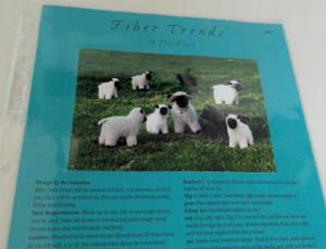 Fiber Trends 206x A Felt Flock by Bev Galeskas 1997 - Imagen 1 de 2