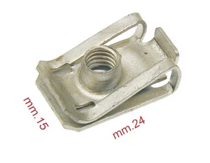 10378 - Placa Para Carrocería Tornillo Paso M6 - Imagen 1 de 1