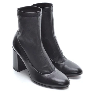 Ladies Attilio Giusti Leombruni AGL $465 Boot 36 / 6 Black Heel Shoes New in Box - Picture 1 of 9