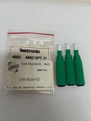 Tektronix 016-0414-05 Green Plotter Pens for 4662 and 4663 - Pack of 3 Pens NEW! - Image 1 of 3