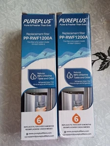 PACK DE 2 FILTRES À EAU POUR RÉFRIGÉRATEUR PUREPLUS PP-RWF1200A Kenomore ~ LOT, SCELLÉ - Photo 1/7