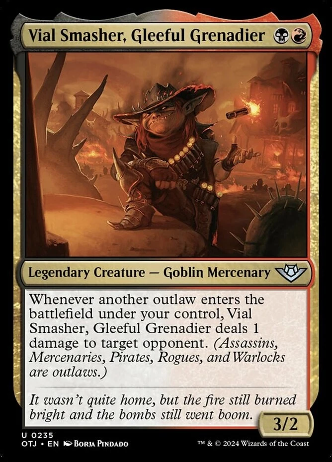 x1 Vial Smasher, Gleeful Grenadier - Outlaws of Thunder Junction - NM - MTG - Image 1 of 1