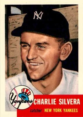 Charlie Silvera 242 1991 Topps Archives '53 (1953 Reprint) - Image 1 of 2