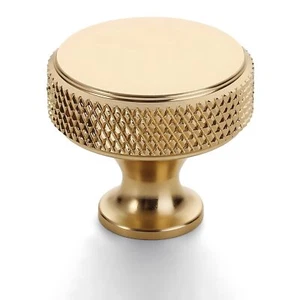 6PCS Gold Cabinet Knobs 1.2 Inch Drawer Pulls Kitchen Cupboard Dresser Use - Picture 1 of 6