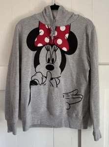DISNEY MINNIE MOUSE HOODIE FLEECE PULLOVER SZ Junior XL(15/17) - Picture 1 of 6