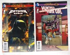 Batman And Robin #1 Lenticular + Huntress Power Girl 2014 DC Comics Lot