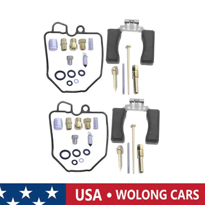 2x Kit de reparación de carburador con ajuste de flotador para Honda 1979 1980 CM400A CM400T Foto 1 de 4