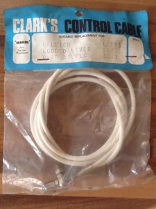 Raleigh 5047 Replacement Rear Brake Cables White Outer Vintage Restoration - Picture 1 of 5