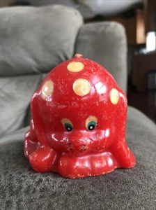 Vela de cachorro rojo vintage nueva. década de 1970. - Imagen 1 de 4