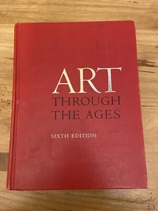 Vintage 1975 Gardner's Art Through the Ages Sixth Edition HardCover Book - Picture 1 of 4