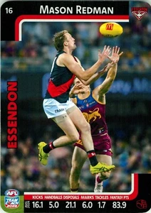 2025 Essendon Bombers AFL TeamCoach Card - Mason Redman - Picture 1 of 3