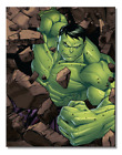 Hulk Avengers Marvel étain métal signe homme grotte garage enfants décoration 12,5 x 16