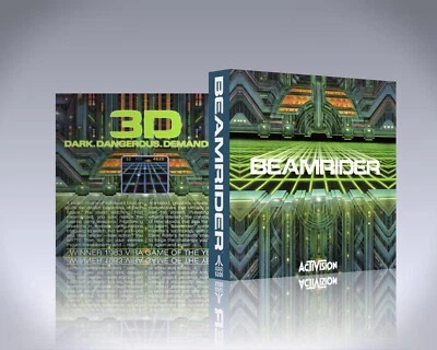 Atari 5200 Case - NO GAME - Beamrider - Image 1 of 3