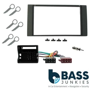 Double Din Stereo Fitting Kit + Steering Controls to fit Ford S-Max 2006-2014 - Picture 1 of 5
