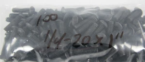 100x 1/4-20 x 1" Torx Knopfkopf Kappe Schraube Sicherheit Anti Manipulation kostenloser Versand - Bild 1 von 2