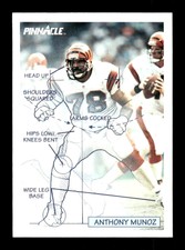 1991 Pinnacle Anthony Munoz   #357  TECH