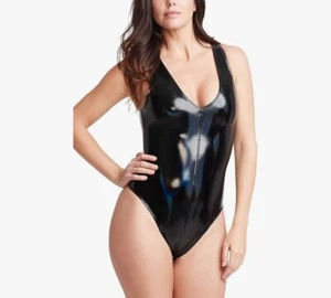 Yummie Ramona Damen XL Kunstleder Shaping Tanga Rücken Body Neu ohne Etikett - Bild 1 von 13