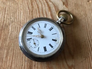 Pocket watch - Reloj de bolsillo - 46 mm diameter - Steel Acero - Imagen 1 de 5