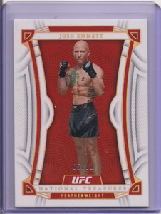 2023 Chronicles UFC #456 Josh Emmett National Treasures Gold 5/10