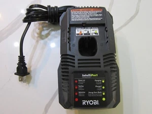 GENUINE OEM RYOBI P118 BATTERY CHARGER 18V ONE+ PLUS INTELLIPORT - Picture 1 of 2