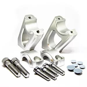 2 Riser alzamanurbio BMW R1200GS 08-13 Standard Adventure 20mm alti 30mm vicini - Imagen 1 de 10
