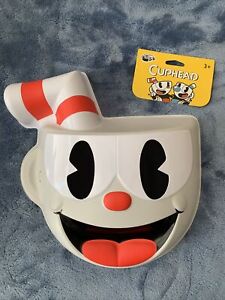 Sd Mask Cuphead Vacuform Halloween Happy Ghost Child Face Mask Fun Party Costume