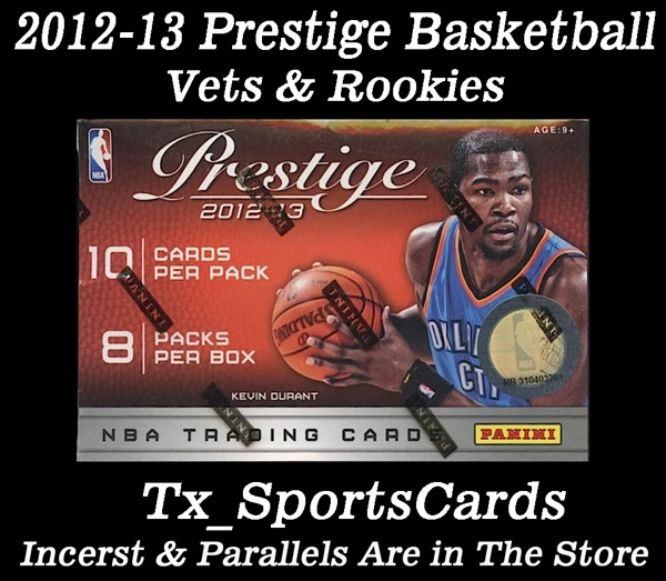 2012-13 Prestige🏀Vets & Rookies🏀Complete Your Set🏀 - Image 1 of 1