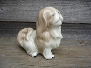 Collectable Vintage Pekingese Puppy Dog Figurine Ornament Figure Gift 4.5" 11cm - Picture 1 of 11