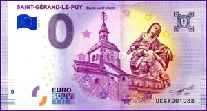 SAINT-GERAND-LE-PUY / BILLET 0 € / NULL EURO-SCHEIN / UEQX 2020-1 - Picture 1 of 1