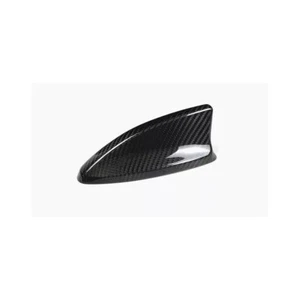 Real Dry Carbon Fiber Roof Shark Fin Black Antenna Cover Fits 22-25 Civic 11th - Picture 1 of 4