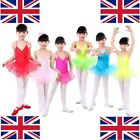 UK Seller Girls Fairy Dress Leotard Lycra Ballet Tutu Costume Dance Dress 2075 
