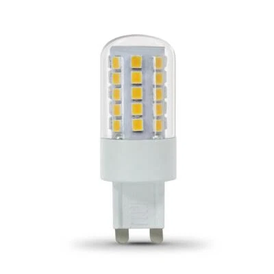 40-Watt Equivalent Bright White (3000K) T4 G9 Bi-Pin Base Decorative LED Light B - Image 1 of 2