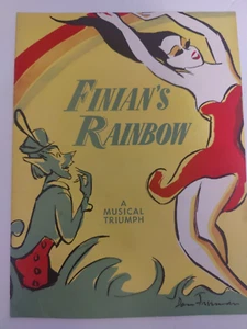 Finian's Rainbow Souvenir Program by Lee Sabinson & William R. Katzell - Picture 1 of 4