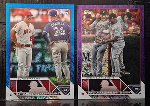 #US69 Veteran Combos Purple Foil 2023 Topps #US313 Veteran Combos Blue Foil - Picture 1 of 2