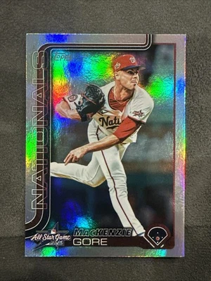 2025 Topps Update Mackenzie Gore Rainbow Foil ASG-30 - Image 1 of 2