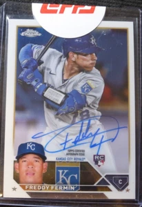 2023 TOPPS CHROME FREDDY FERMIN AUTO #RA-FF SIGNED ROOKIE RC CARD SEALED - Picture 1 of 1