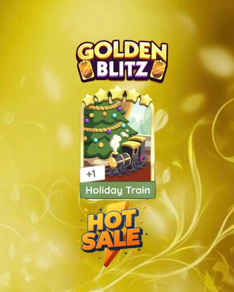 Golden Blitz - toasty treat- monopoly go  - Image 1 of 1