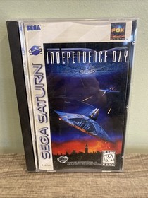 Independence Day (Sega Saturn, 1997) CIB Complete W/ Manual & Regis Card Tested