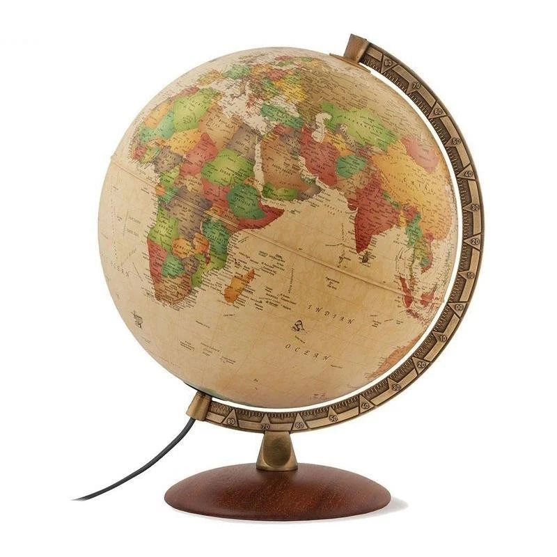 Tecnodidattica mappamondo globo Antiquus Luminoso diametro 30 cm - Immagine 1 di 1