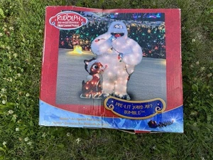 ProductWorks 32 In Rudolph & Bumble Holiday Festive Decoration New Open Box - Picture 1 of 4