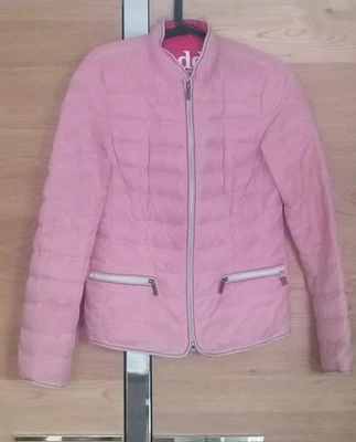 🌺 Add Damen Jacke Steppjacke leicht Gr. 38 rosa hell gebraucht Gänse Daunen - Bild 1 von 4