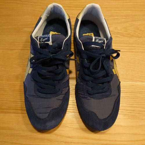 ASICS Uomo 8.5US Onitsuka Tiger Serrano Navy X Oro