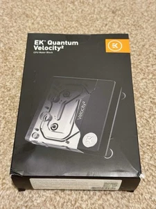 EK-Quantum Velocity² D-RGB 1700 Intel CPU Water Block - Nickel + Gold - Afbeelding 1 van 5