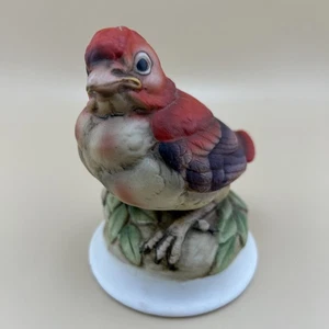 Vintage Kelvin Fine China Hand Painted Baby Cardinal Figurine. B-743. Japan - Picture 1 of 6