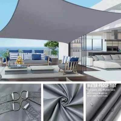 Large Sun Shelter Sunshade Protection Outdoor Canopy Garden Patio Pool Shade - image 1 of 4