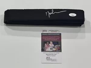 YUJI OKUMOTO SIGNED BLACK BELT THE KARATE KID PART II COBRA KAI JSA COA - Picture 1 of 2
