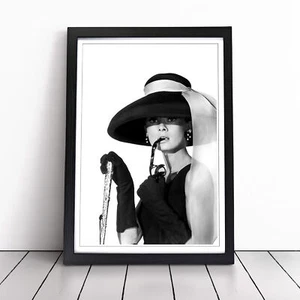 Audrey Hepburn (8) Wall Art Print Framed Canvas Picture Poster Decor Living Room - Picture 1 of 7